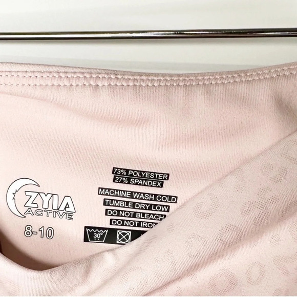 ZYIA Active Pink Leopard Unicorn Leggings Size 8/10 - Picture 3 of 6